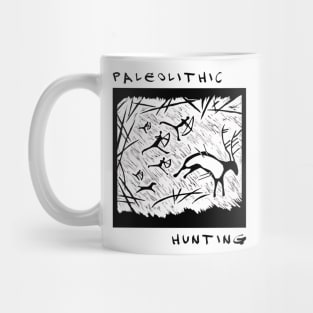 paleolithic hunting Mug